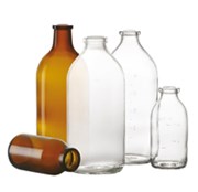 Toon details voor 3000 ml infuusfles, helder, type 1 geblazen glas Afbeelding van 3000 ml infuusfles, helder, type 1 geblazen glas