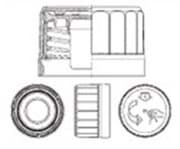 Toon details voor Duma® Twist-Off schroefdop model 3829D Afbeelding van Duma® Twist-Off schroefdop model 3829D