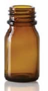 Toon details voor 10 ml druppelfles, amber, type 3 geblazen glas Afbeelding van 10 ml druppelfles, amber, type 3 geblazen glas