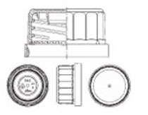 Afbeelding van Duma® Twist-Off schroefdop model 2827D