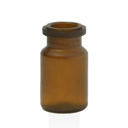 Afbeelding van 10 ml flacon PP amber Ø 20 mm felskraag